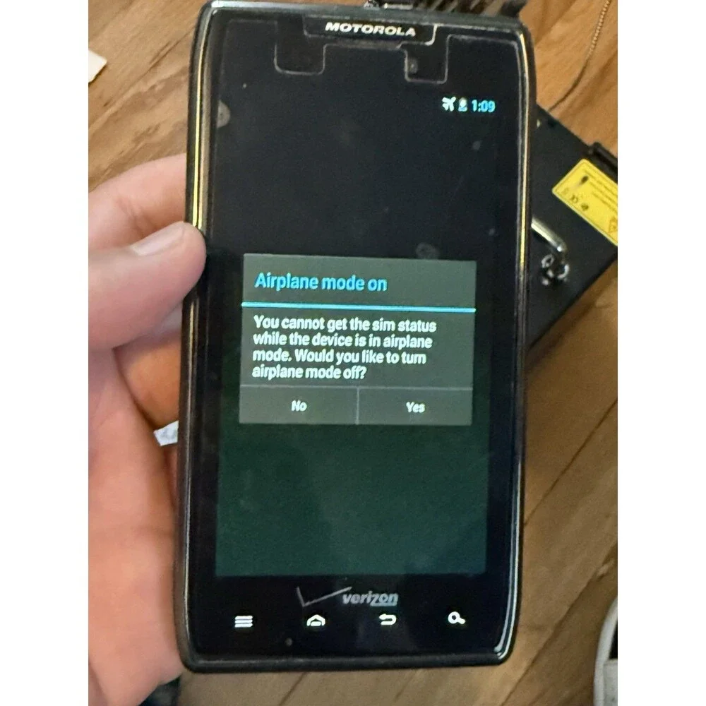 Original Black Motorola Droid Razr XT912 Maxx Verizon 4G LTE 16gb Memory